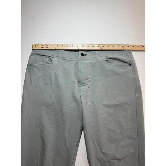 Public Rec Pants Mens 38x29 Gray Dealmaker Workday 2.0 Performance Stretch - Picture 6 of 7